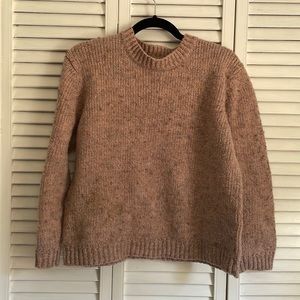 Pink wool sweater